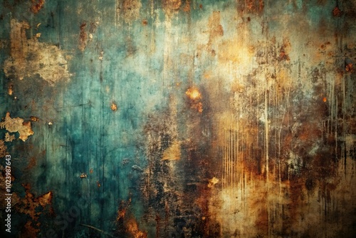 Aged and distressed textured background featuring a gloomy grunge appearance, perfect for creative projects. Ideal for adding a gritty, vintage feel to your designs.