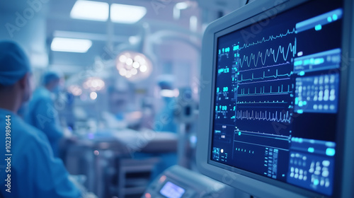 Hospital Operating Room Monitor Vital Signs Data