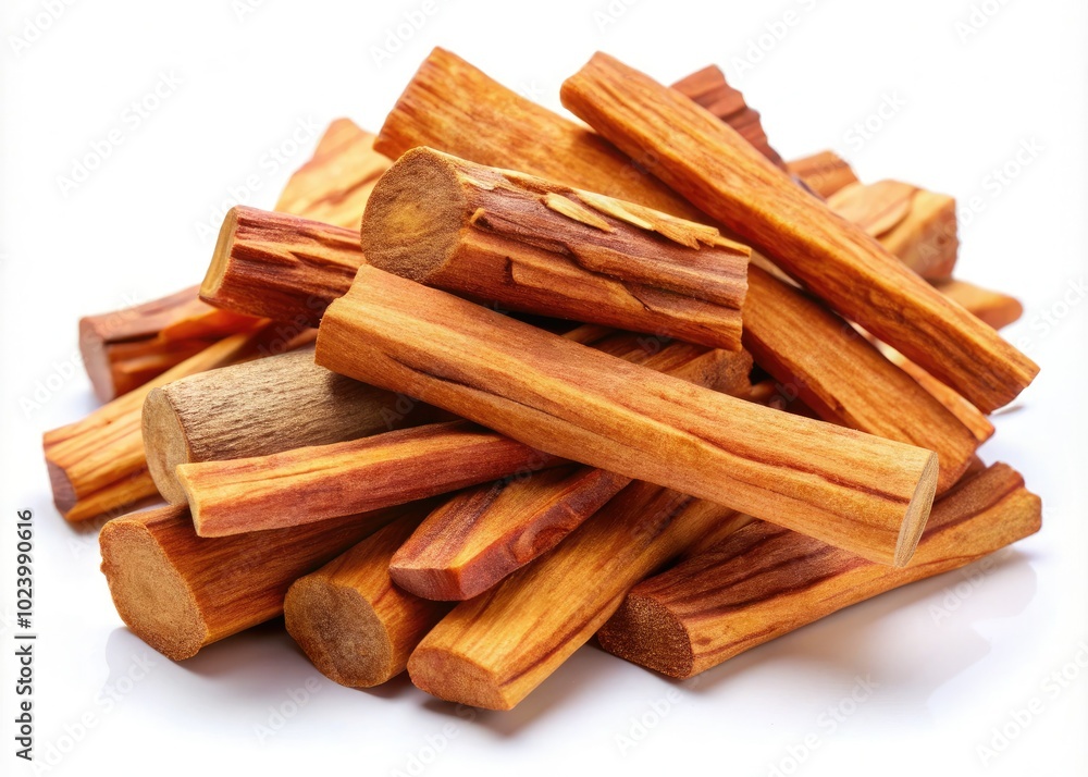 A serene close-up of natural sandalwood set on a white backdrop emphasizes its role in aromatherapy and wellness, offering relaxation and a holistic sense of calm. A serene close-up of natural sandalwood set on a white backdrop emphasizes its role in aromatherapy and wellness, offering relaxation and a holistic sense of calm.