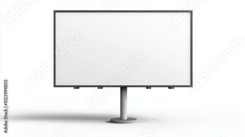 Billboard Mockup. Isolated PNG, design template. Advertisement or project object.