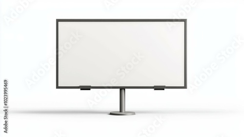 Billboard Mockup. Isolated PNG, design template. Advertisement or object for a project.