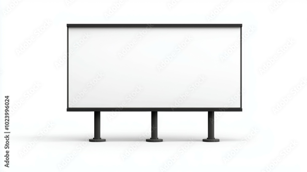 Billboard Mockup. Isolated PNG, design template. Advertisement or object for a project. Billboard Mockup. Isolated PNG, design template. Advertisement or object for a project.