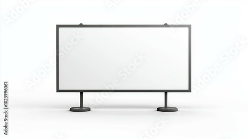 Billboard Mockup. Isolated PNG, design template. Advertisement or object for a project.