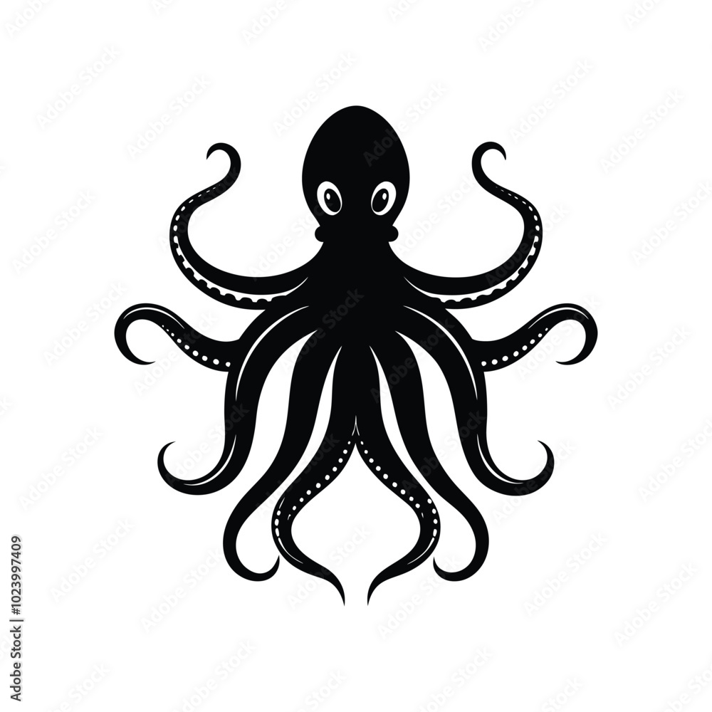 Vibrant octopus vector illustration perfect for ocean-themed designs and creative projects. Vibrant octopus vector illustration perfect for ocean-themed designs and creative projects.