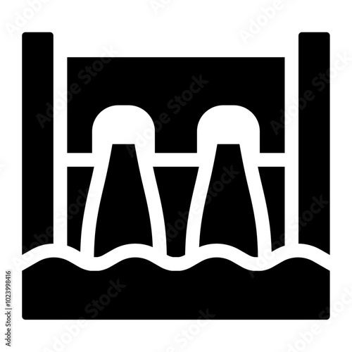 water dam icon 