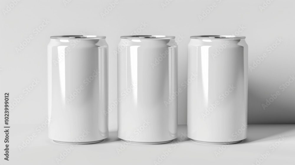 3 empty white cosmetic bottles 3 empty white cosmetic bottles