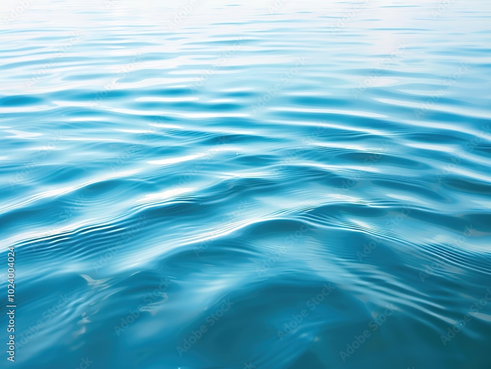 Blue water surface with ripples and waves. Abstract nature background. Blue water surface with ripples and waves. Abstract nature background.
