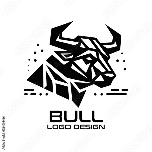 Bull Vector Logo Design