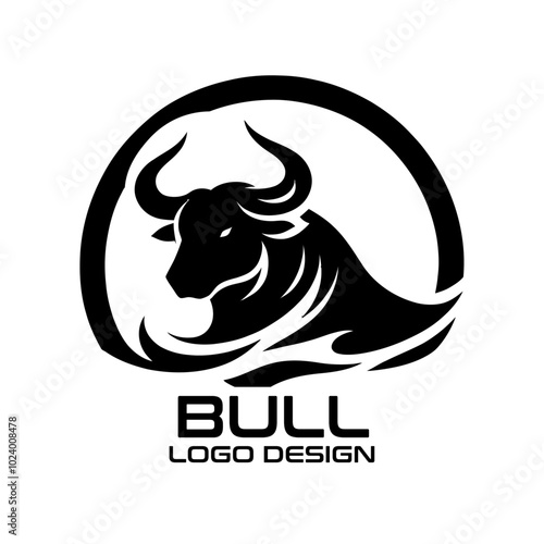 Bull Vector Logo Design