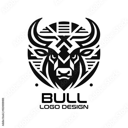 Bull Vector Logo Design