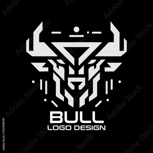 Bull Vector Logo Design