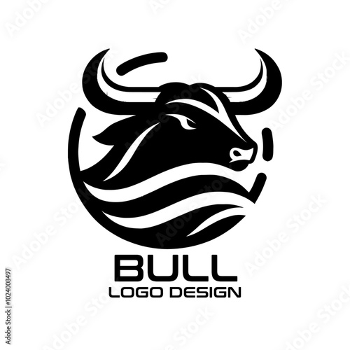Bull Vector Logo Design