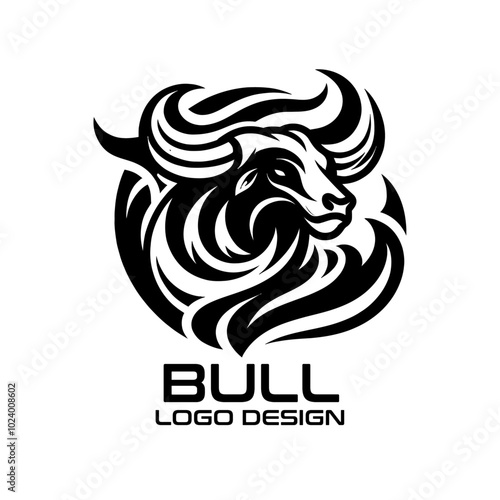 Bull Vector Logo Design