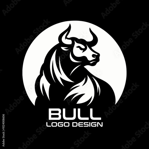 Bull Vector Logo Design