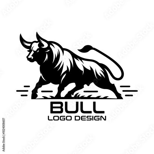 Bull Vector Logo Design