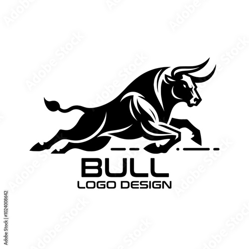 Bull Vector Logo Design