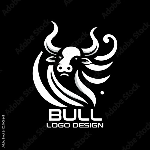 Bull Vector Logo Design