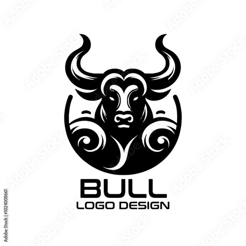 Bull Vector Logo Design
