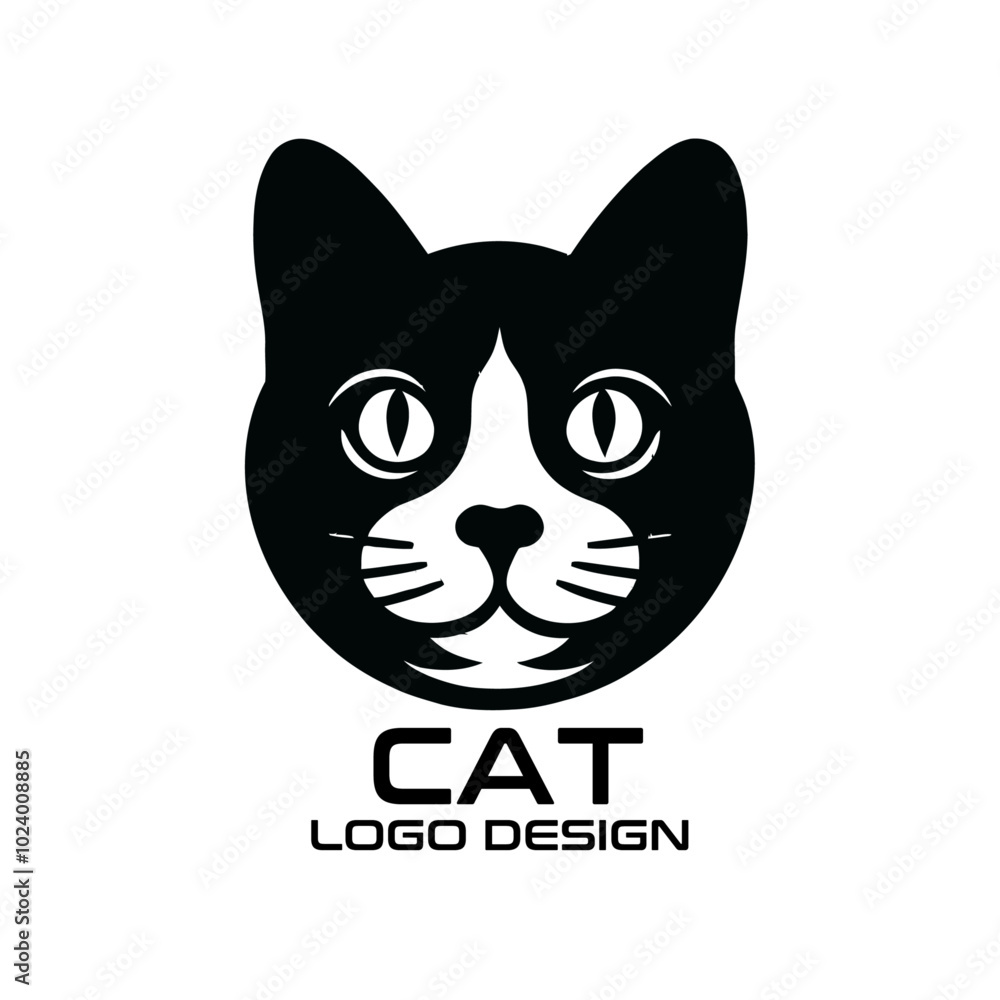 Cat Vector Logo Design Cat Vector Logo Design