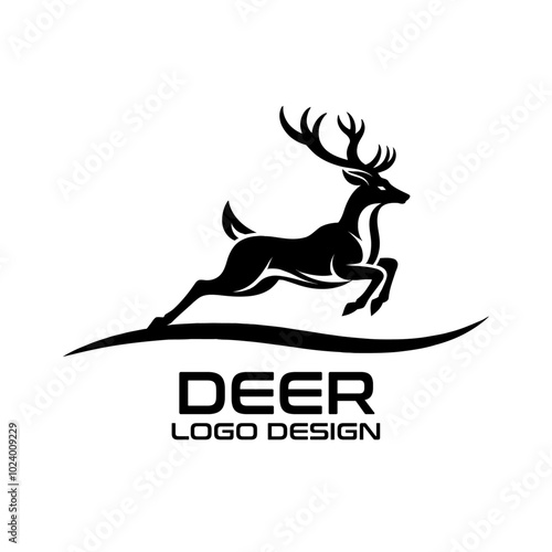 Deer Vector Logo Design
