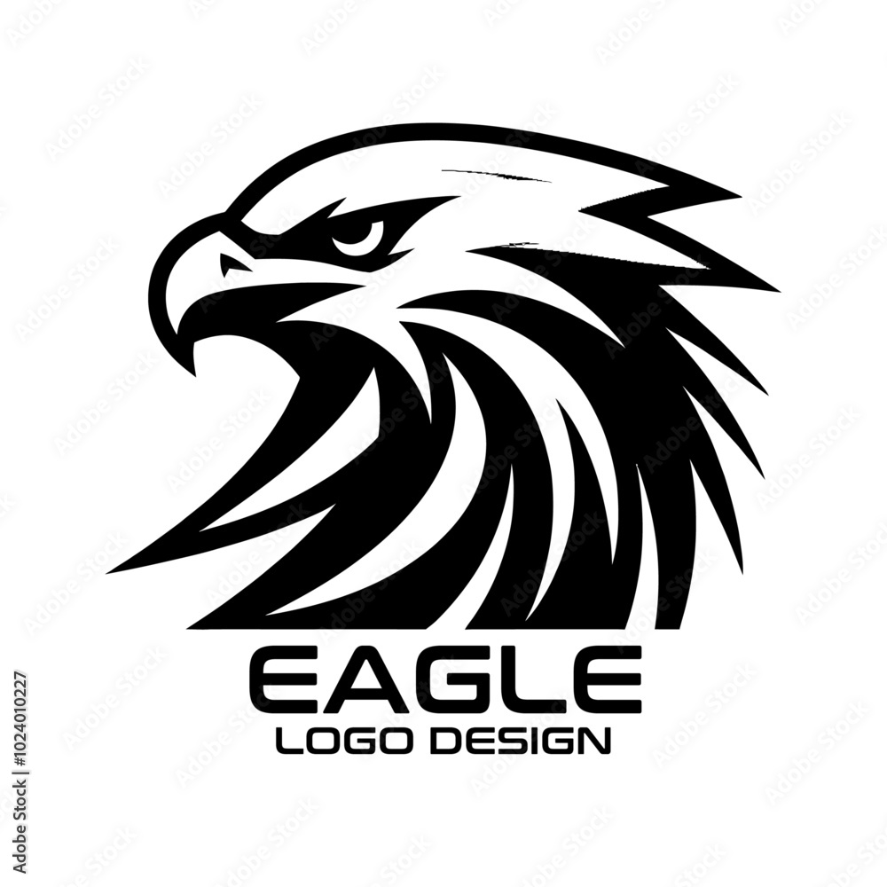 Fototapeta premium Eagle Vector Logo Design