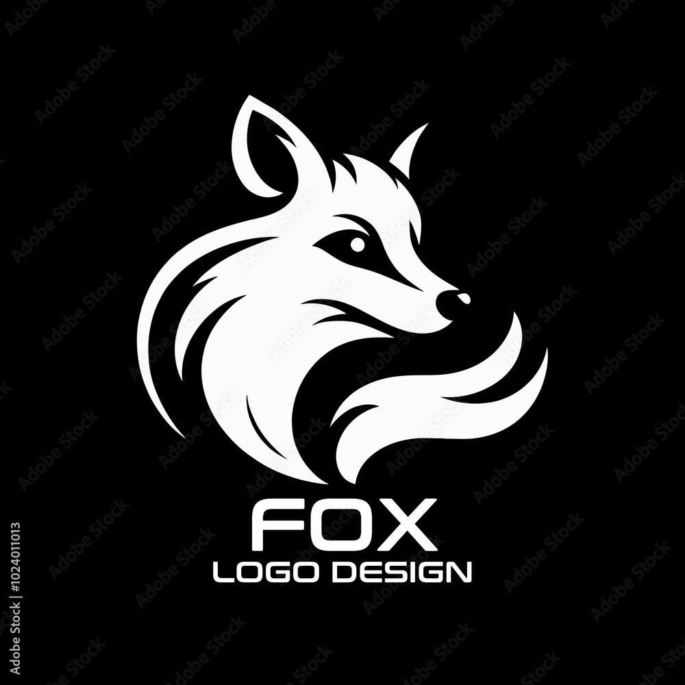 Fototapeta premium Fox Vector Logo Design