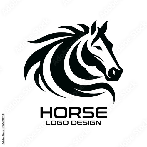 Horse Vector Logo Design