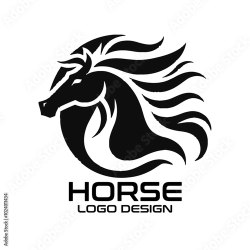 Horse Vector Logo Design