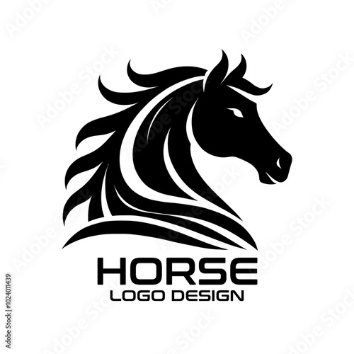 Horse Vector Logo Design