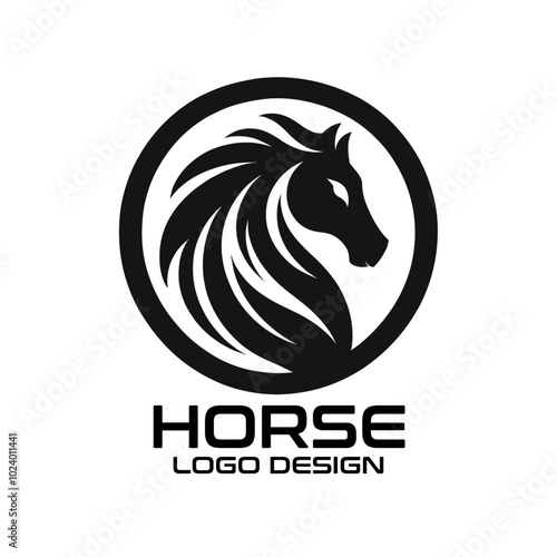 Horse Vector Logo Design