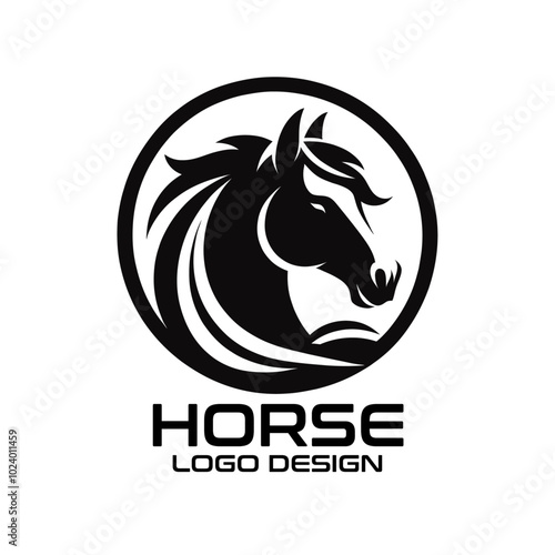 Horse Vector Logo Design