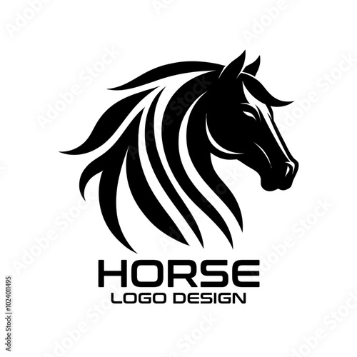 Horse Vector Logo Design