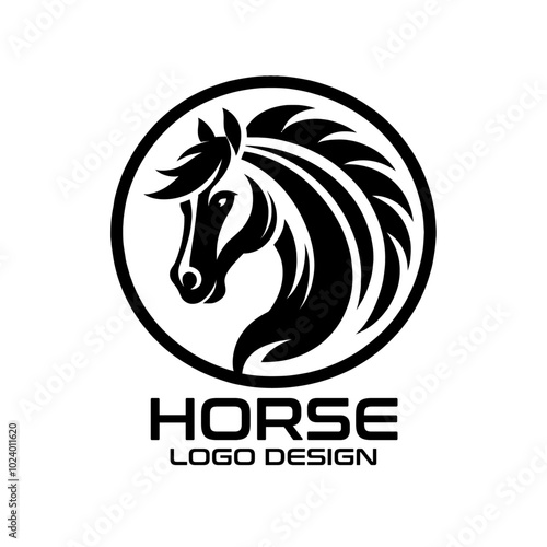 Horse Vector Logo Design