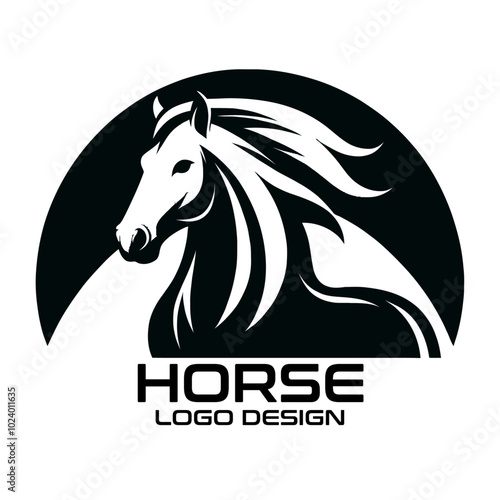 Horse Vector Logo Design