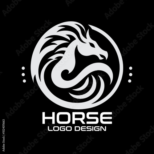 Horse Vector Logo Design