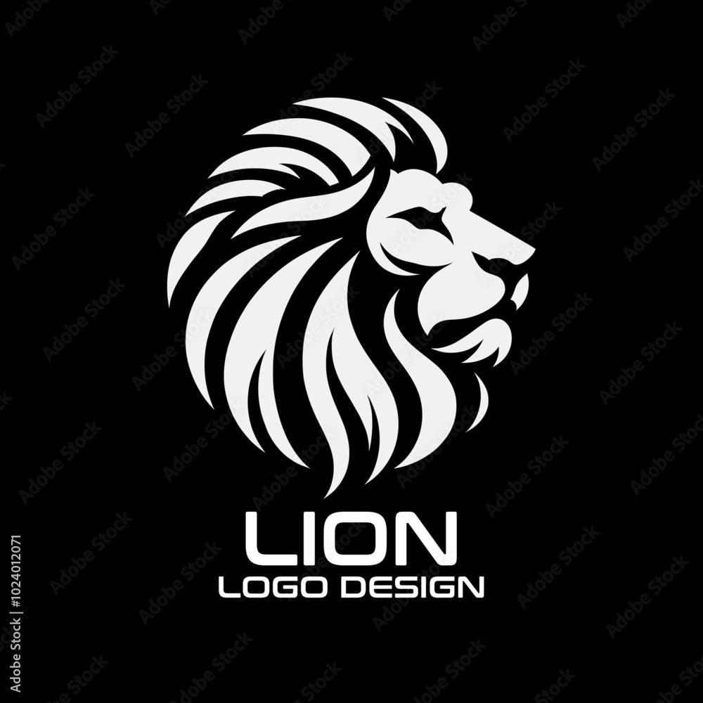 Lion Vector Logo Design Lion Vector Logo Design