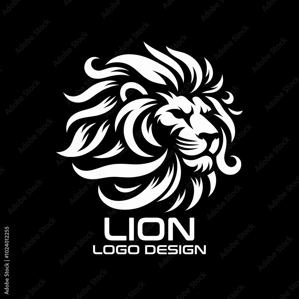 Lion Vector Logo Design Lion Vector Logo Design