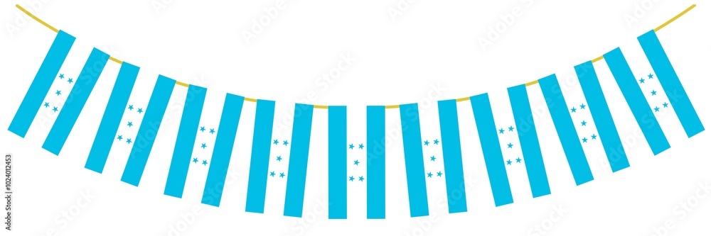Obraz premium honduras flag, honduras state flag, state flag, honduras, flag, bunting, bunting flag of honduras, bunting flag