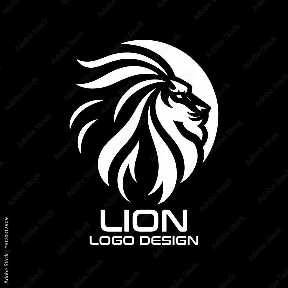 Lion Vector Logo Design Lion Vector Logo Design
