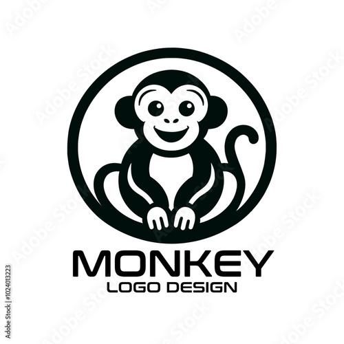 Monkey Vector Logo Design