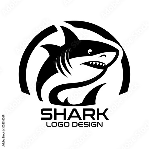 Shark Vector Logo Design  photo