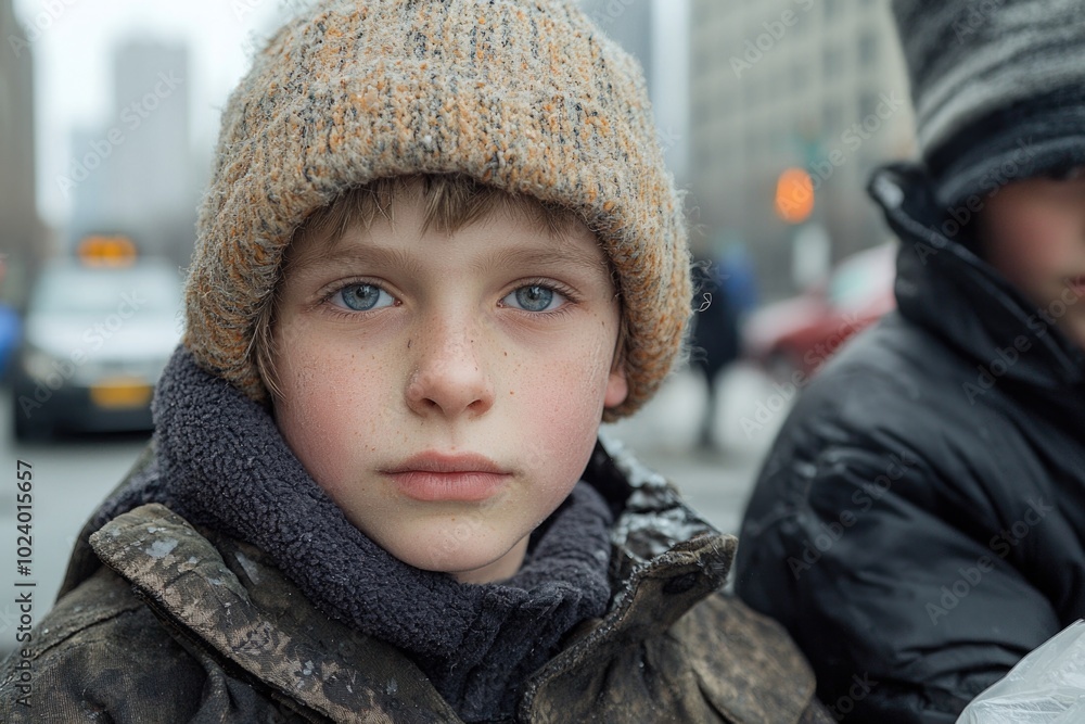 Urban youth: Street children facing the challenges of life on the streets, highlighting their resilience and survival instincts in a harsh environment often devoid of support or protection. Urban youth: Street children facing the challenges of life on the streets, highlighting their resilience and survival instincts in a harsh environment often devoid of support or protection.