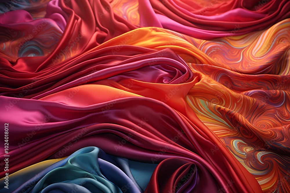 Obraz premium Fabric texture, abstract cloth background texture