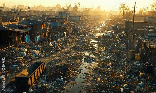 Slum Life: A Haunting Picture of Poverty and Waste