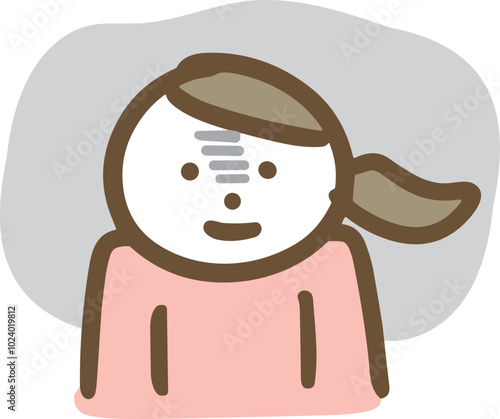 静かに激怒している女性