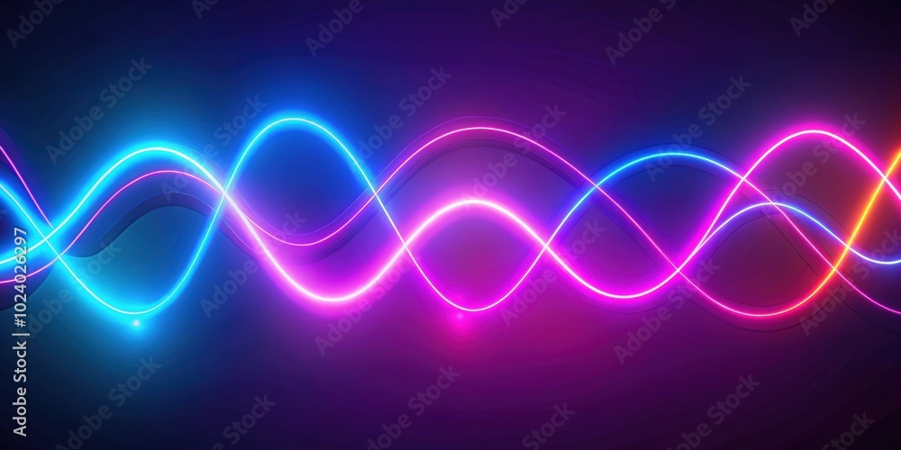 Abstract neon background of glowing curly lines, neon, abstract, render, modern, wallpaper, digital, design, vibrant Abstract neon background of glowing curly lines, neon, abstract, render, modern, wallpaper, digital, design, vibrant