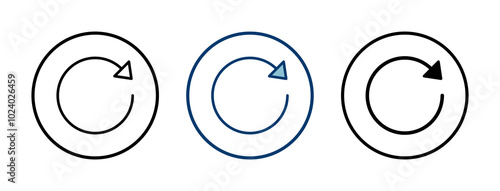 Refresh icon vector isolated on white background. Reload icon vector. Update icon. convert icon