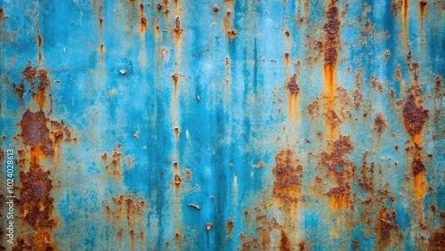 Rustic blue weathered metal texture with rust and corrosion , rustic, blue, weathered, metal, texture, rust, corrosion