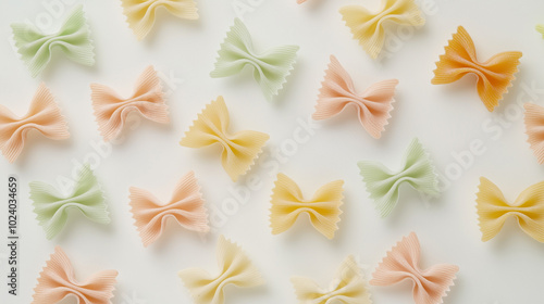 Colorful Butterfly Pasta Pa...