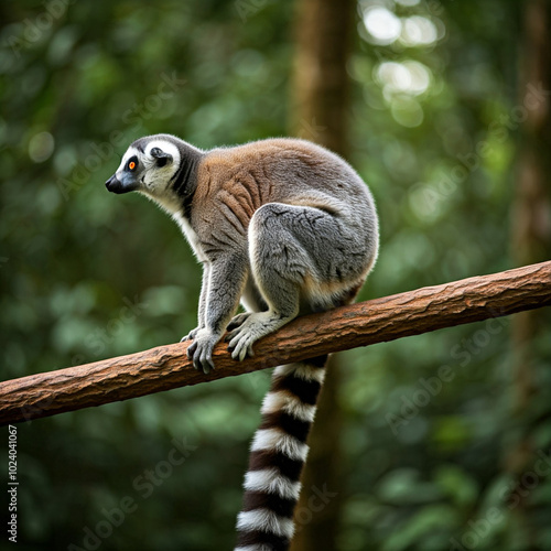 Ever heard of the aye-aye? This unique lemur from Madagascar uses its elongated middle finger to tap on trees and locate insects hidden beneath the bark.  photo